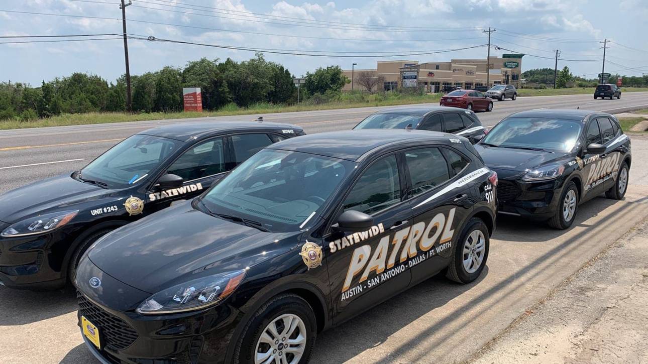 patrol cars texas